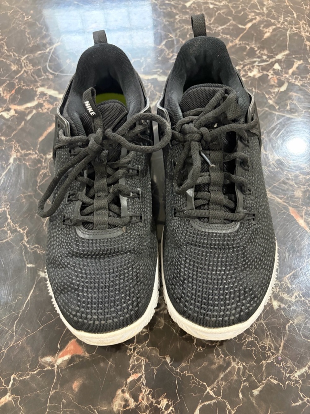 Nike Black and White Trainer Sneakers - Picture 3 of 6